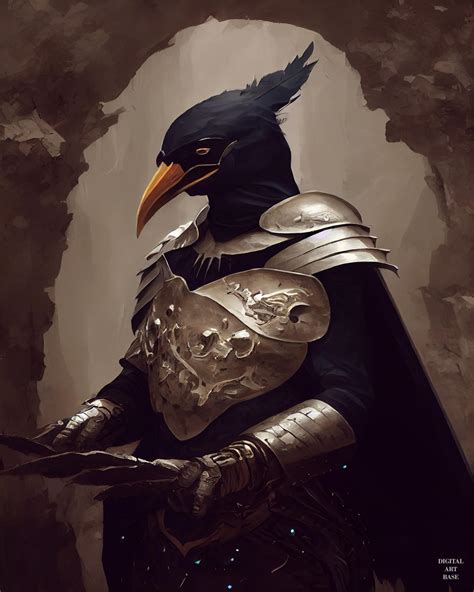 The dark curse that bound the Raven Knight to the coal black sword